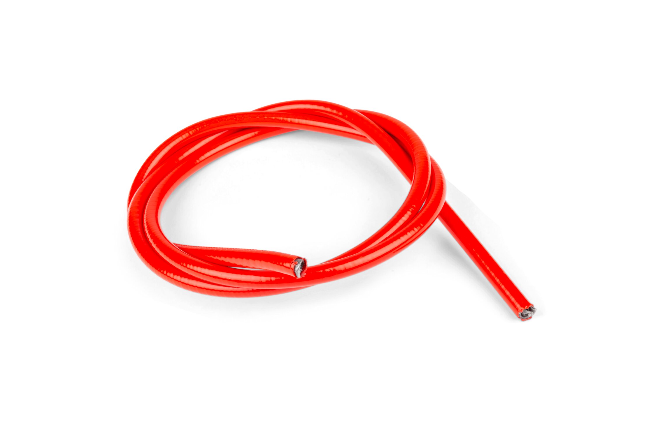 Image of Aussenhülle Gaszug 5mm rot - 2 Meter