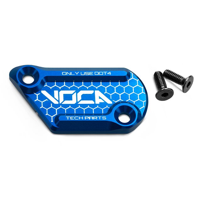 Image of Bremszylinderdeckel Voca CNC Beta RR 50-125cc 2T/4T AJP Blau