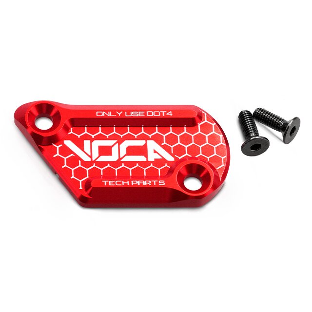 Image of Bremszylinderdeckel Voca CNC Beta RR 50-125cc 2T/4T AJP Rot
