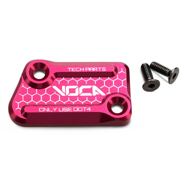 Image of Bremszylinderdeckel Voca CNC Rieju MRT/RR/SMX 50cc AJP Pink