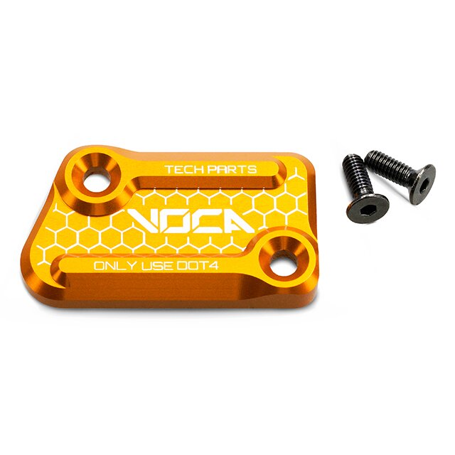 Image of Bremszylinderdeckel Voca CNC Rieju MRT/RR/SMX 50cc AJP Gold