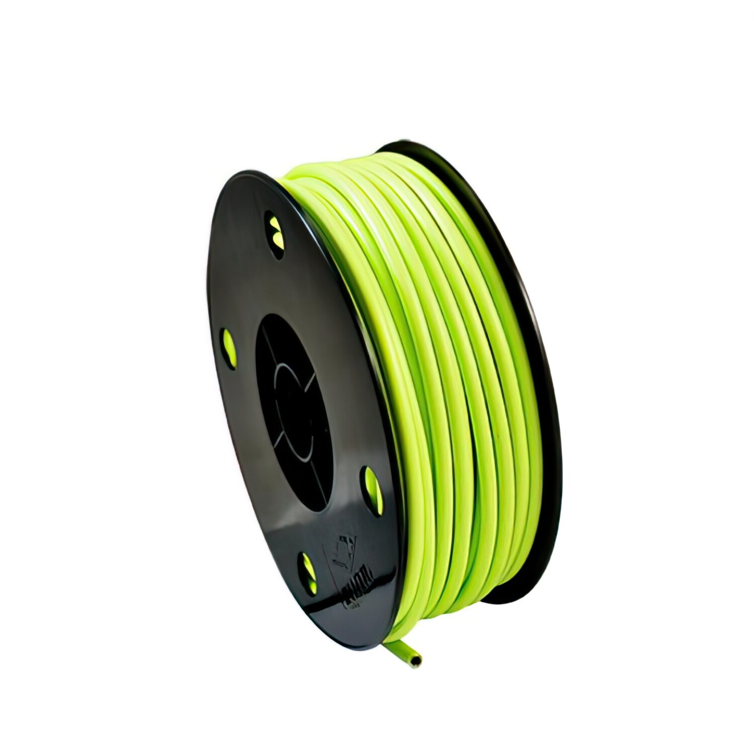 Image of Aussenhülle Gaszug 5mm gelb-grün - 50 Meter