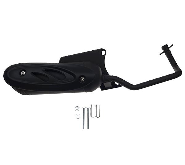 Image of Auspuff Tecnigas Silent Pro Piaggio LX 4T 4V Schwarz