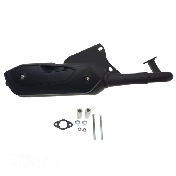 Image of Auspuff Tecnigas Silent Pro Piaggio Sfera / TPH 80cc Schwarz