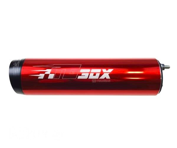 Image of Endschalldämpfer Tecnigas E-Box 2 Rot / Schwarz