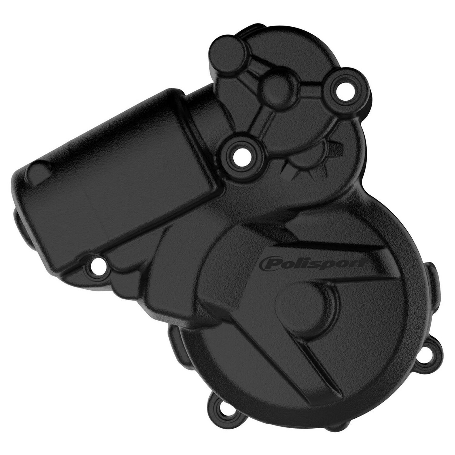 Image of Zünddeckelschutz Polisport schwarz EXC 250 / 300 2012-2016