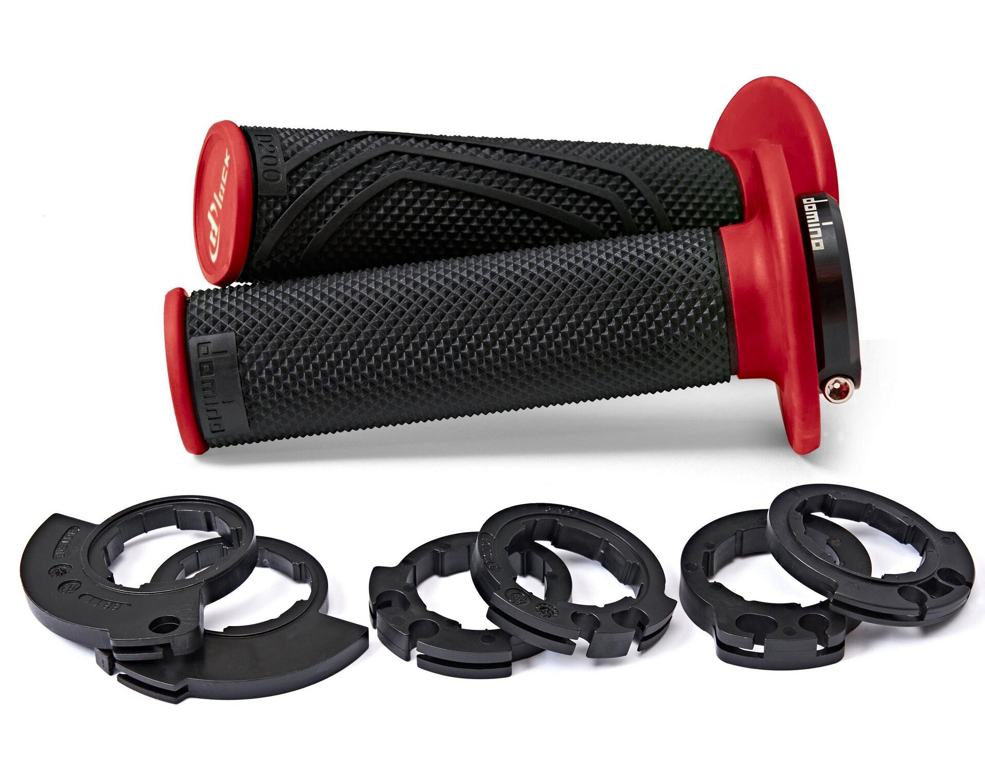 Image of Lock-on Griffe Universal Domino D-Lock D200 Schwarz / Rot