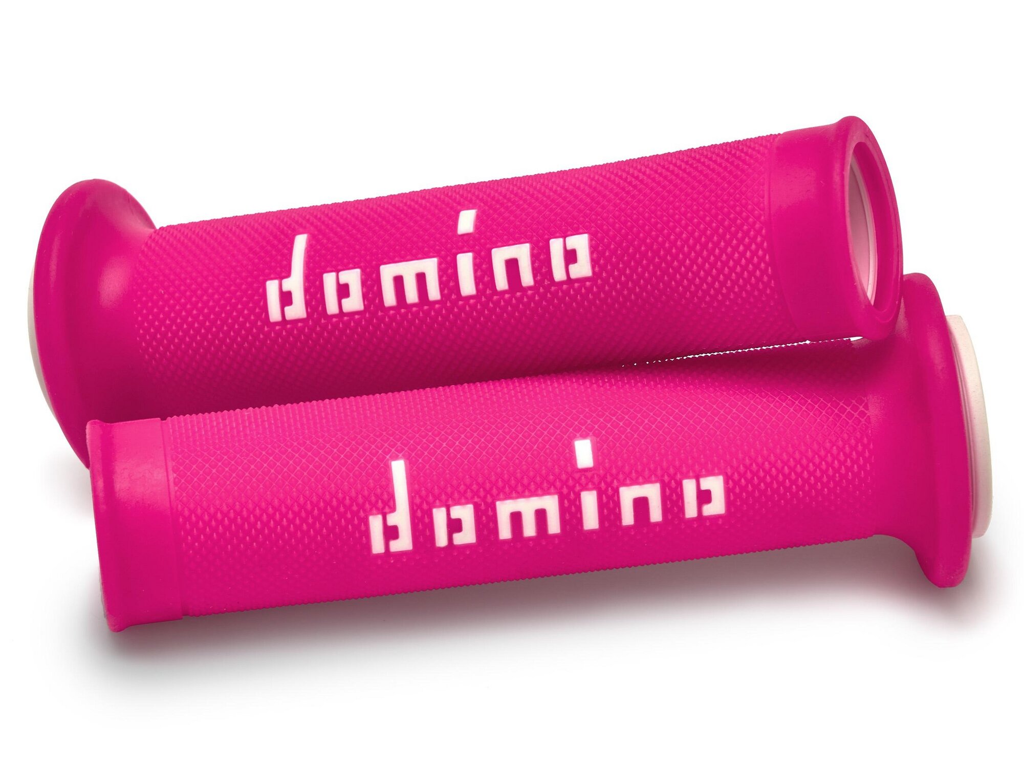Image of Griffe Domino A010 On-Road pink / weiß (Enden offen)