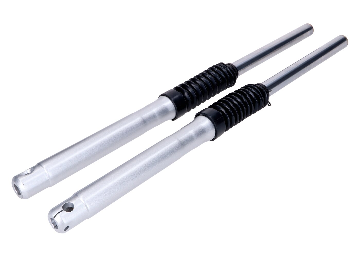 Image of Gabelrohr mit Faltenbalg Simson S51 / S70 silber