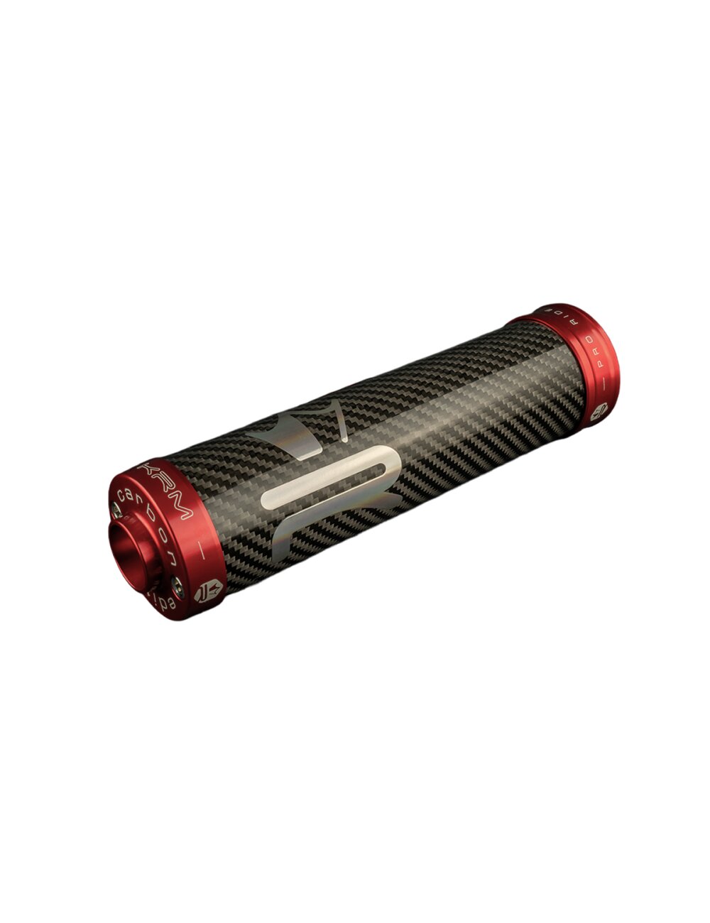 Image of Endschalldämpfer KRM Carbon Hologramm 70-90cc lila
