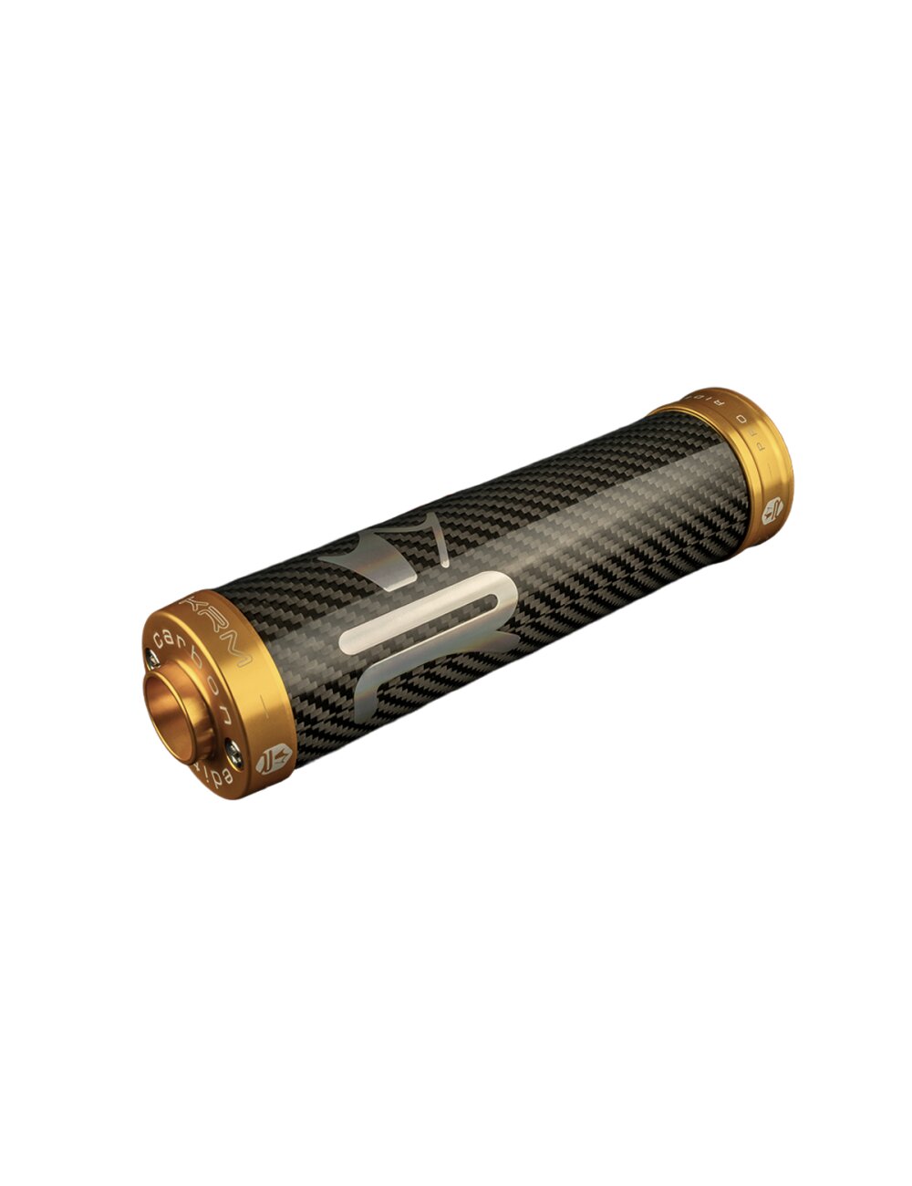 Image of Endschalldämpfer KRM Carbon Hologramm 70-90cc gold