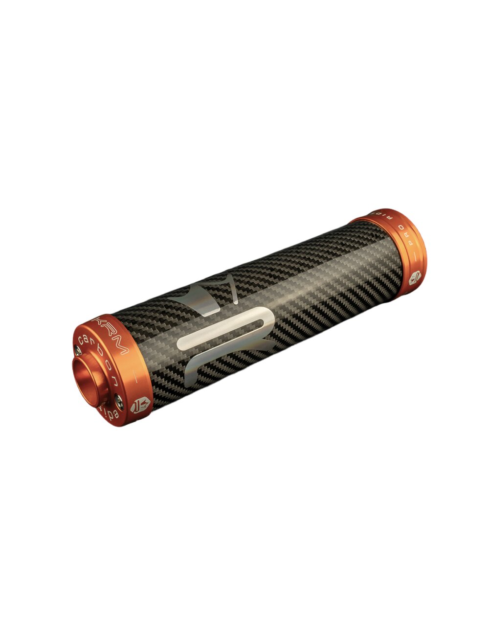 Image of Endschalldämpfer KRM Carbon Hologramm 70-90cc orange