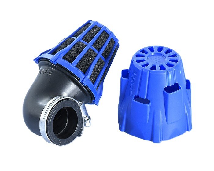 Image of Luftfilter Polini Air Box 135x80mm AW 37mm PHBG 90°